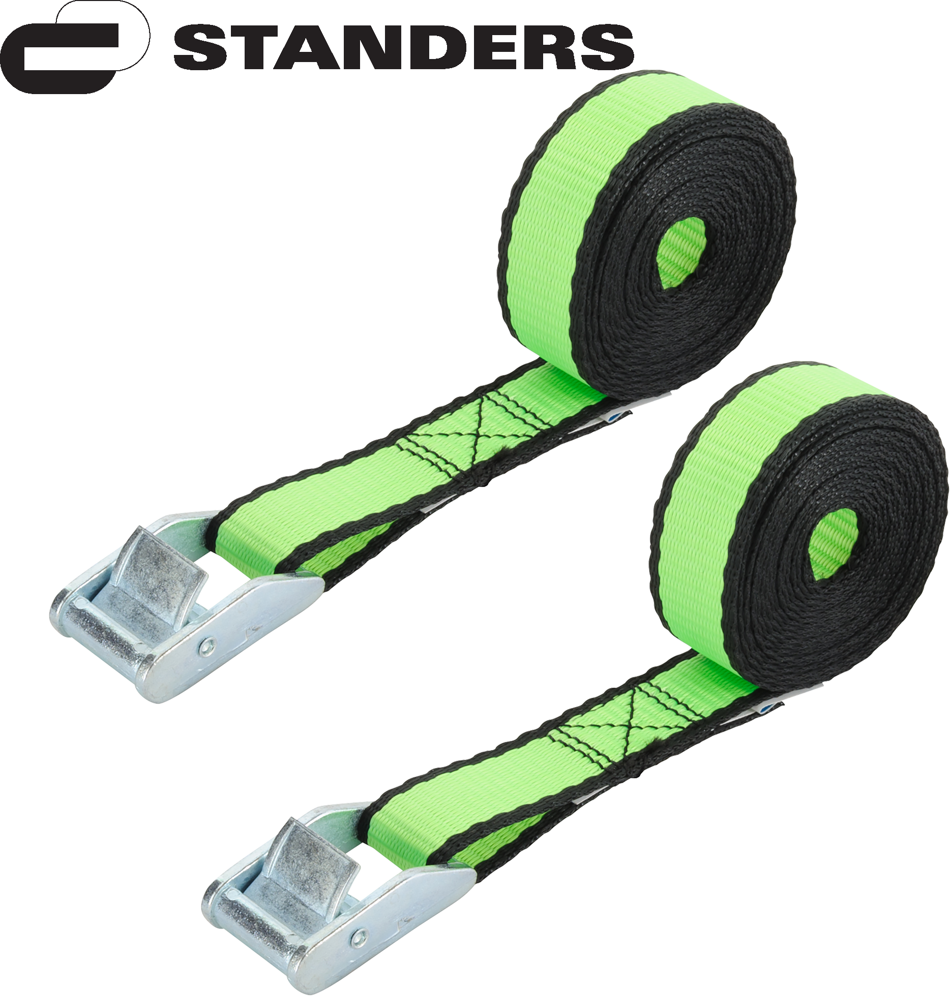 89133474 Ремень крепежный с пряжкой, 25 мм х 2.75 м, 2 шт./уп. STLM-0078847 STANDERS