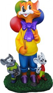 10733 КОТ ЛЕОПОЛЬД, скульптура из бетона LAB.Space  - Вид №1