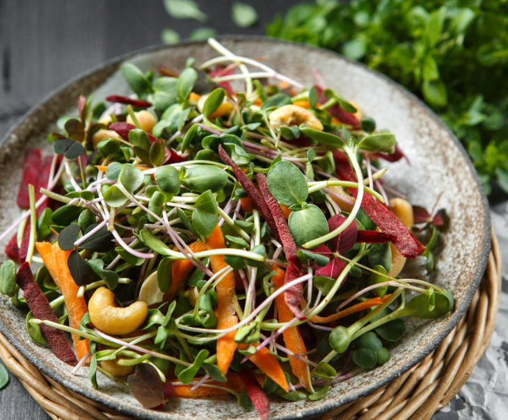 9722 Микс из микрозелени "Летний" Вкусляндия 