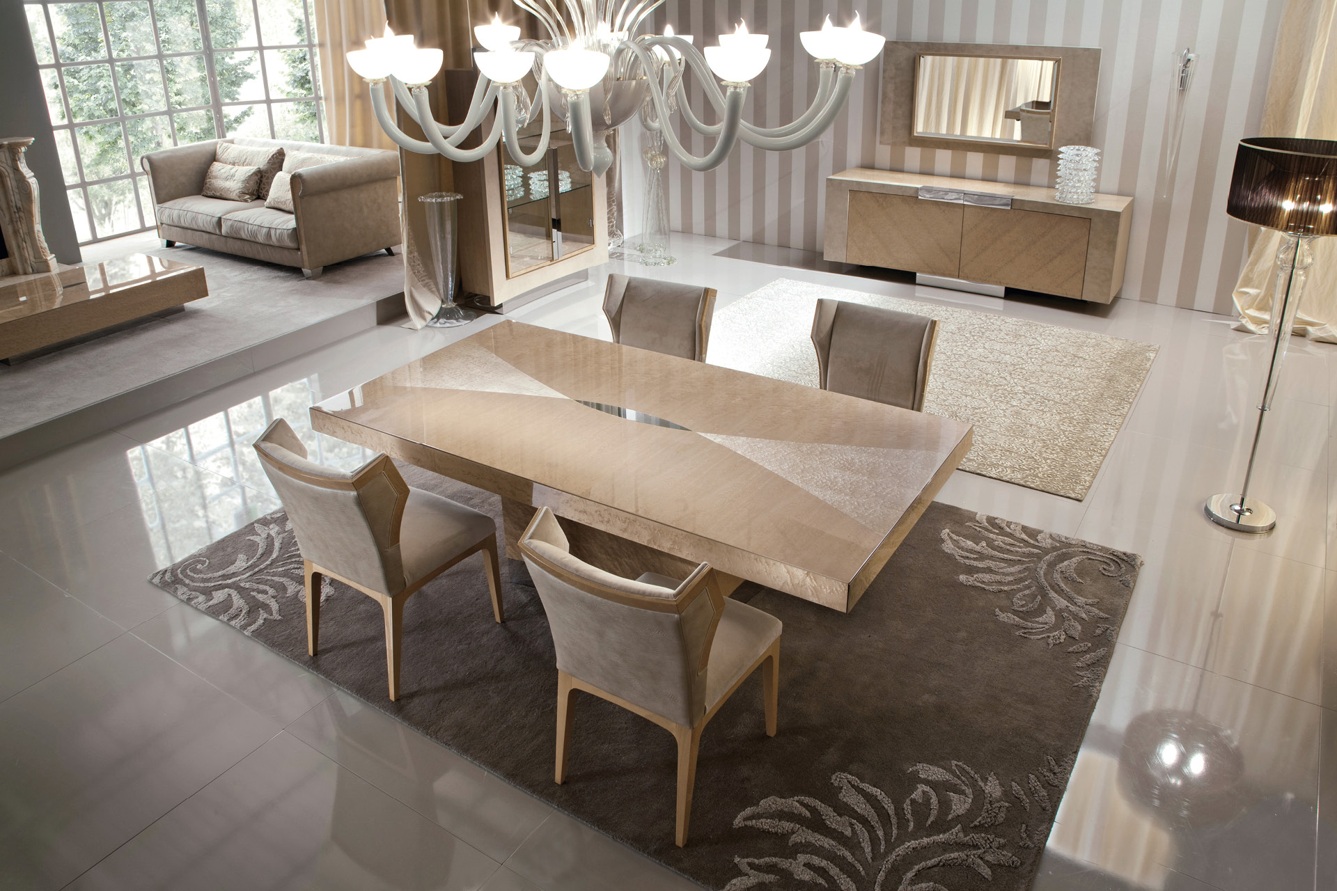 3000 Sunrise прямоугольный стол - giorgio collection  - Вид №1