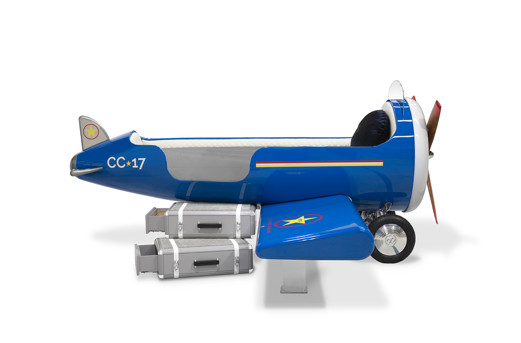 CIST24 Детская кровать самолет Sky One Circu  - Вид №3