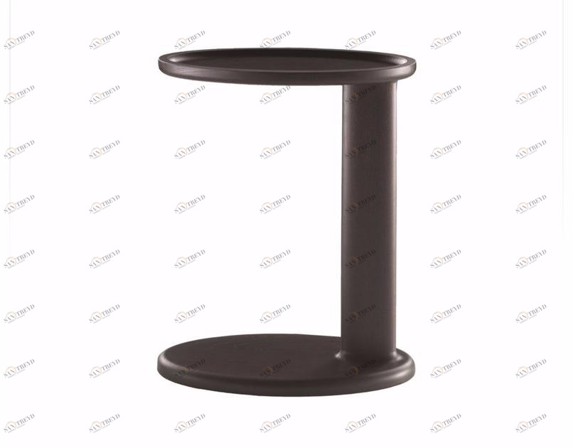 Flexform Овальный журнальный столик из массива дерева sun-id-1510507