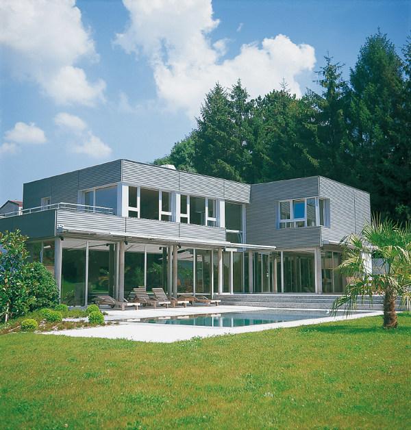 VMZINC Гофрированный титан-цинковый фасад sun-id-1352685 - Вид №16