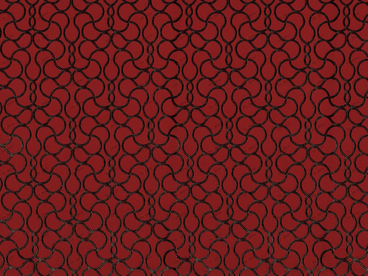 COLORISTICA Портьерная ткань  Жаккард  ArDeco part 2 Красный 2365-30