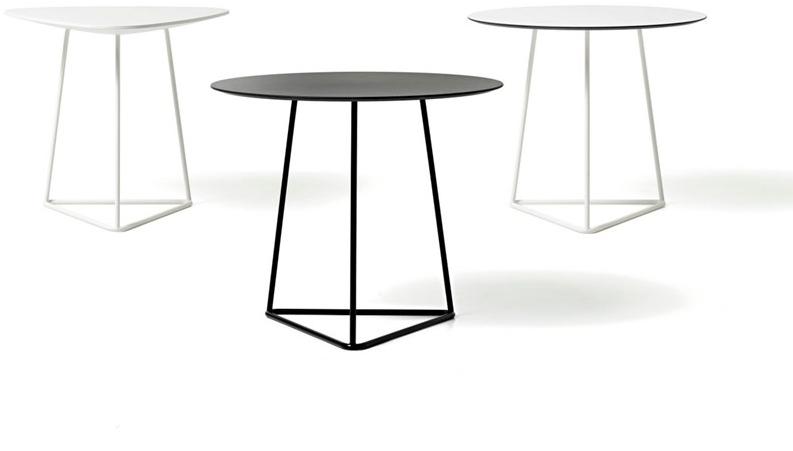 Diemme Круглый журнальный столик со столешницей из hpl Circuit sun-id-1441588 - Вид №1