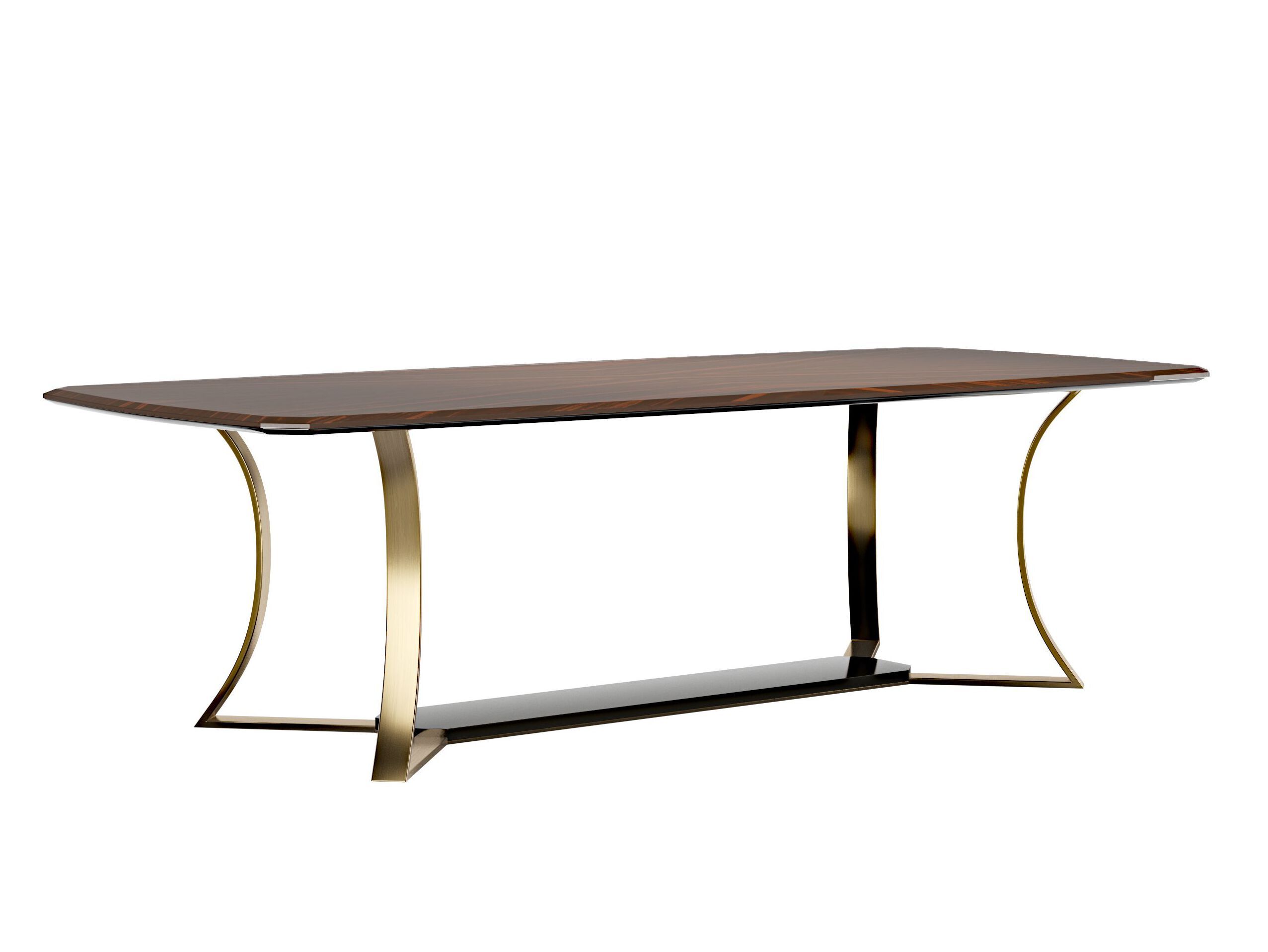 Деревянный и металлический прямоугольный обеденный стол Capital Collection Must ARCH-00114517 - Вид №4