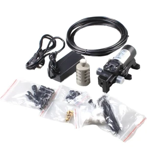 91318511 Комплект туманообразования Green Helper 9 м 11 форсунок насос 30 W от ёмкости STLM-1442459