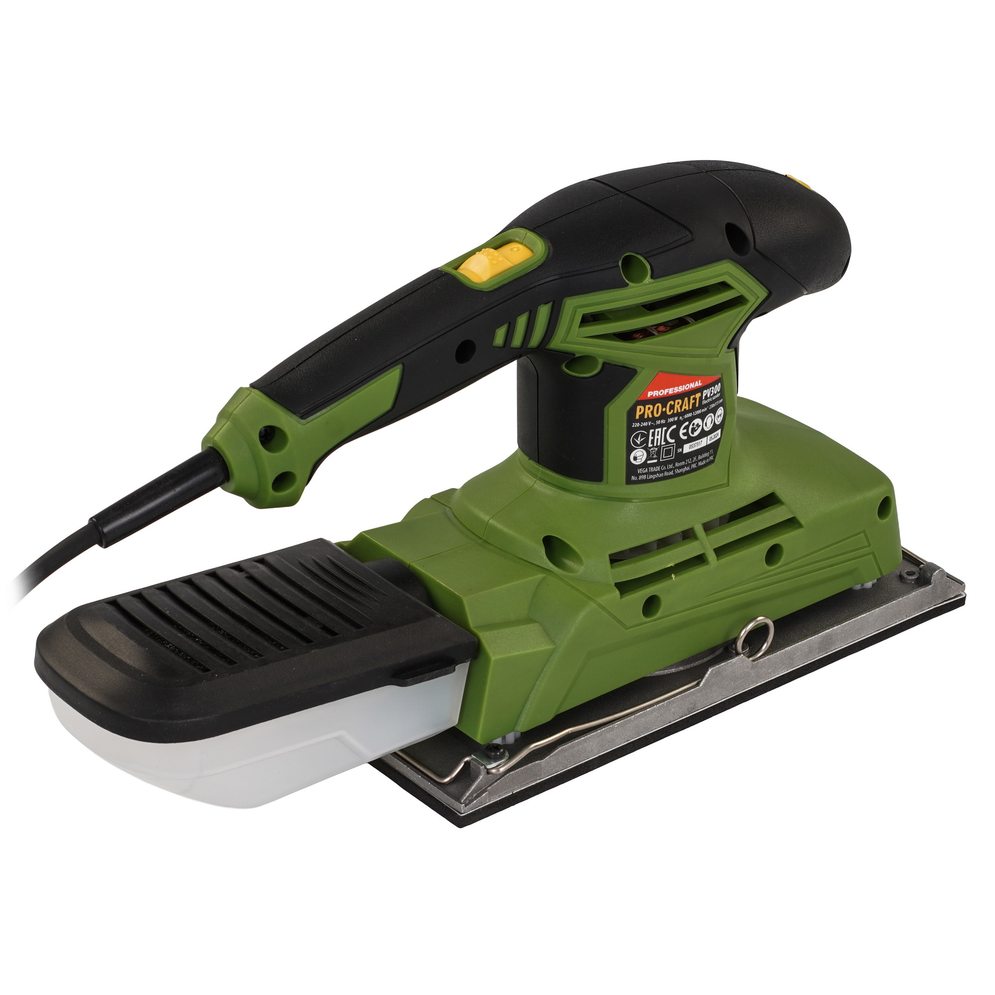 Виброшлифовальная машина PROCRAFT PV300 9277925 STDN-0041537 - Вид №1