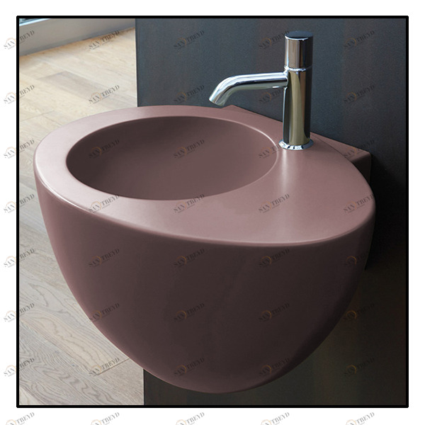 LGLS70CP Подвесная раковина настенная овальная Ceramica Cielo 