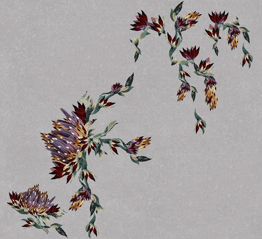 Wall&decò Обои с цветочными мотивами Contemporary wallpaper 2019 sun-id-1367801 - Вид №2