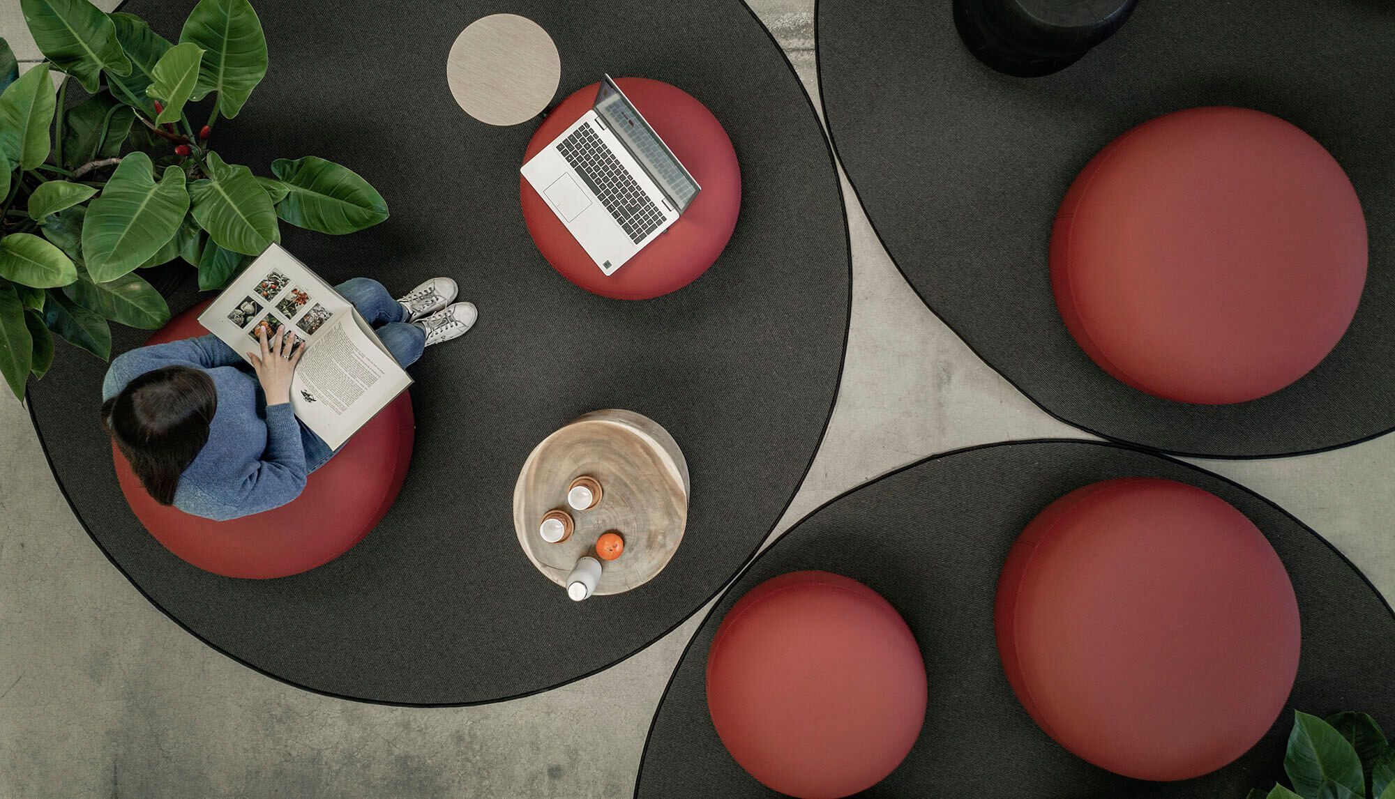 Круглый пуф True Design ARCH-00068112 - Вид №6