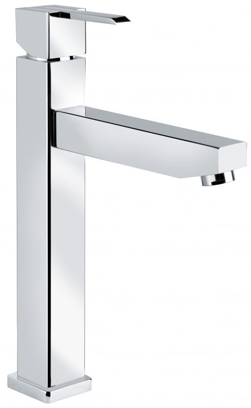 38003BIGCR Высокий смеситель Sicily с донным клапаном для раковины, цвет хром EMMEVI