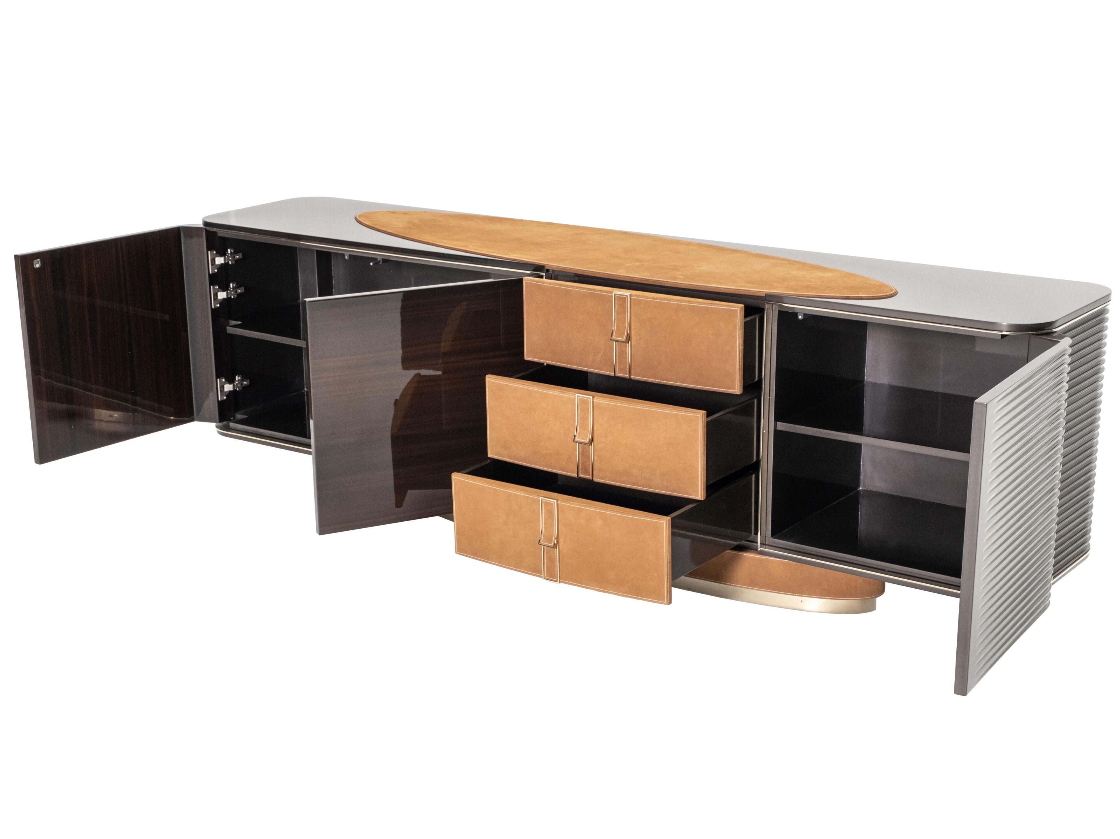 Шкаф с распашными дверями Zebrano Niks ARCH-00049582 - Вид №2