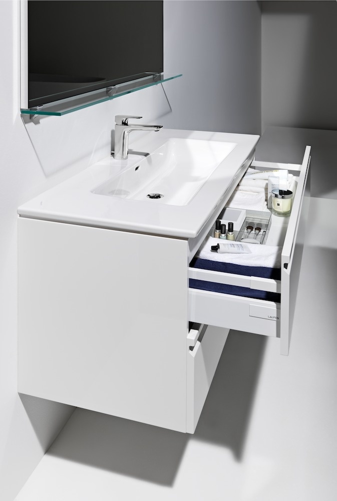 HS861967 Тумба с раковиной, 2 ящика и компактный сифон 861967 LAUFEN PRO - Вид №10