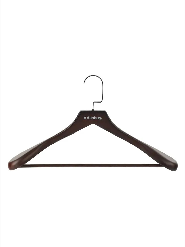 91600517 Плечики Attribute hanger 5.5x24x44.5 см дерево/металл цвет коричневый STLM-1099596