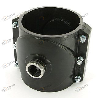 Врезка монтажная 160 x 3/4" ВР, 6 болтов, для труб ПНД UNIDELTA 1026160003