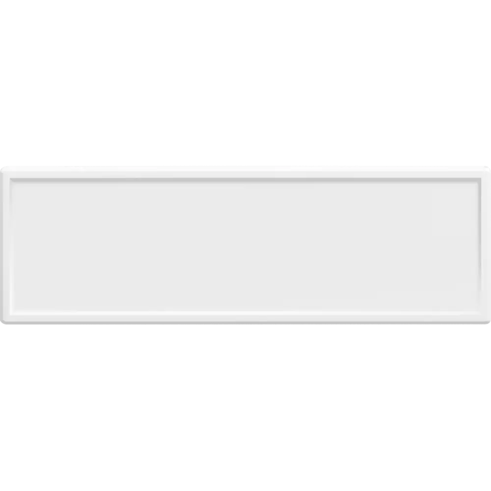 Фасад Delinia ID Инта белый для кухни в неоклассическом стиле 89340157 STLM-1347787 - Вид №1