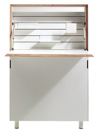 Müller Small Living Письменный стол из березы с откидными дверцами  Fl110  - Вид №6