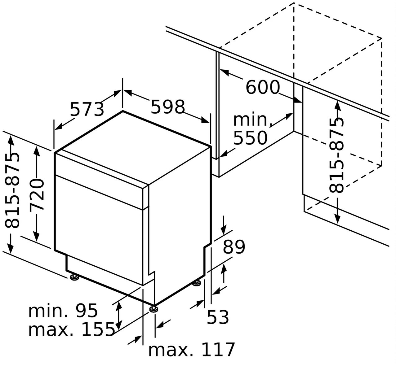 9144431 Встраиваемая посудомоечная машина Siemens SN15ZC80CS STDN-0132239 - Вид №16