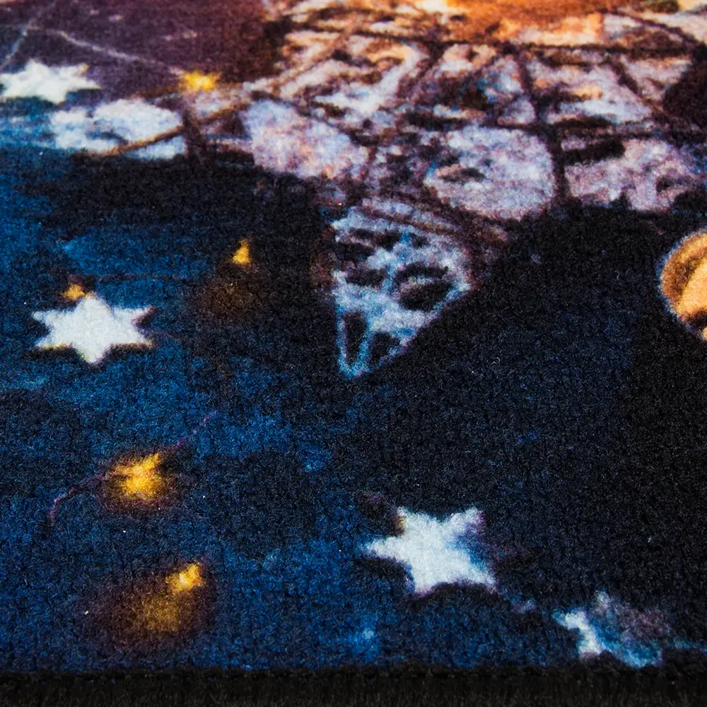 Коврик Merry Christmas 45x68 см нейлон цвет синий CTIM STLM-2083013 - Вид №3