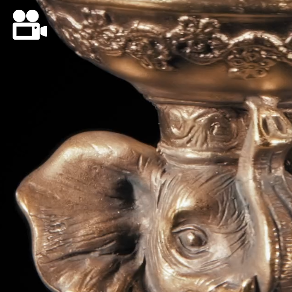 22586 Подставка для украшений Ничего не скажу Бронза BOGACHO 4627138206324