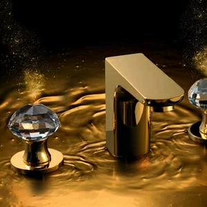 Смеситель на 3 отверстия для раковины 71.005G MAIER ROCK