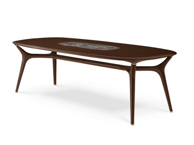 Прямоугольный стол из массива дерева ROCHE BOBOIS Лебедка ARCH-00028597