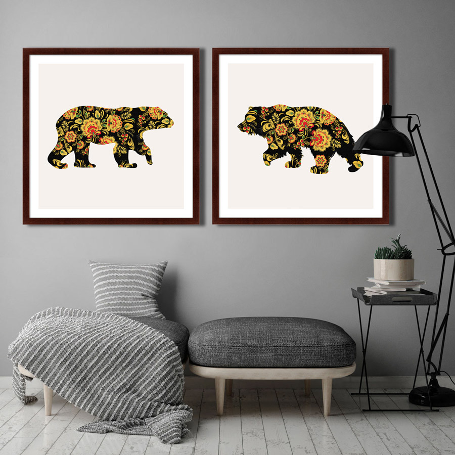 Картина: Полярный Царь, 2016г. КАРТИНЫ В КВАРТИРУ  264102 Разноцветный  - Вид №2