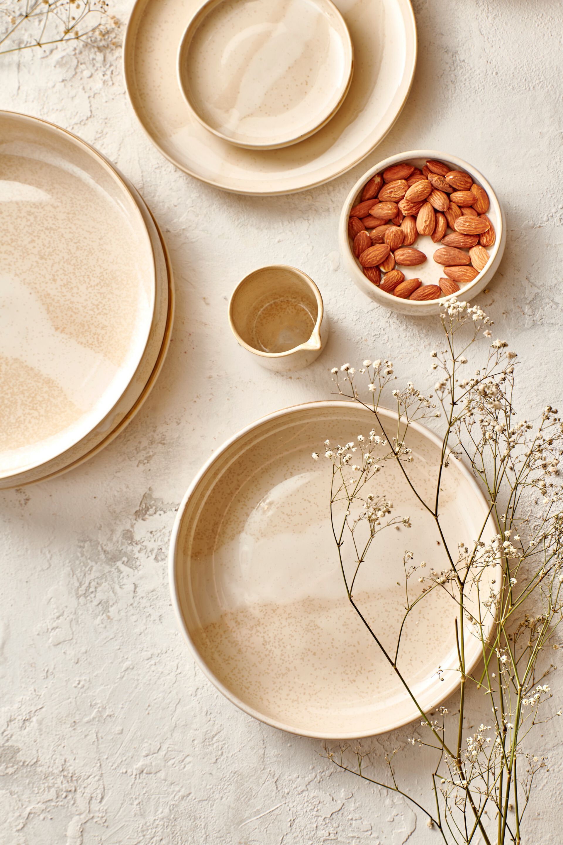 Круглая фарфоровая тарелка POMAX Nougat ARCH-00036631 - Вид №3