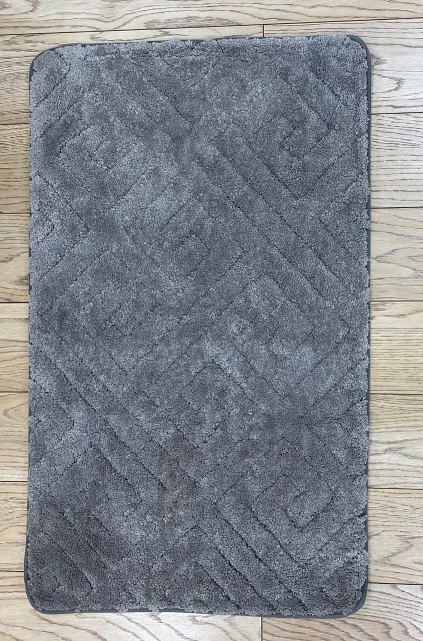 90434529 Коврик для ванной комнаты Sophisticated_2 100х60см цвет коричневый STLM-0224541 ZALEL