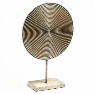 Статуэтка декоративная металлическая 49х36 см серебряная Kensel от La Forma LA FORMA  343387 Серебро