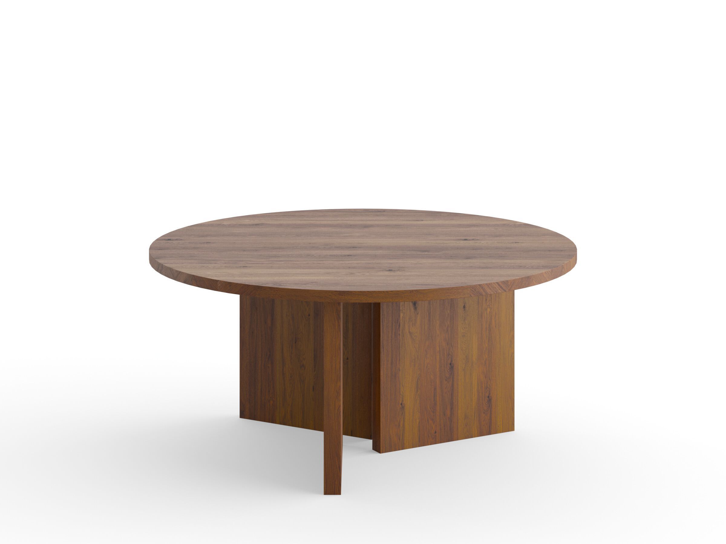 Круглый дубовый обеденный стол e15 Kaname ARCH-00018153 - Вид №1