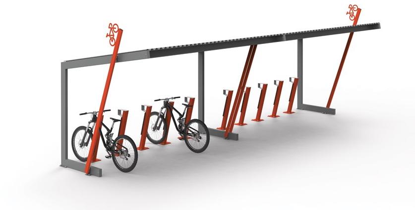 City Design Стальной навес для велосипедов sun-id-1383640 - Вид №1