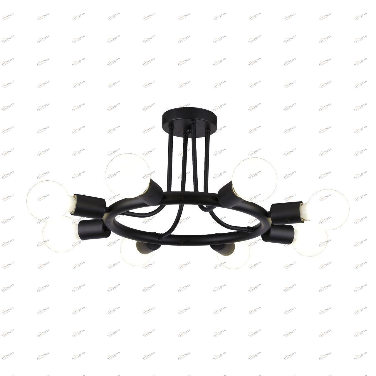 Потолочная люстра Arte Lamp A6063PL-8BK ARTE LAMP ДИЗАЙНЕРСКИЕ 184493 Черный 