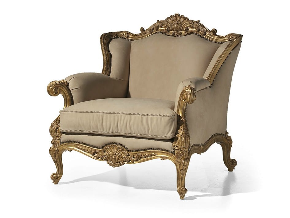 Тканевое кресло с подлокотниками OAK Галерея ARCH-00043467