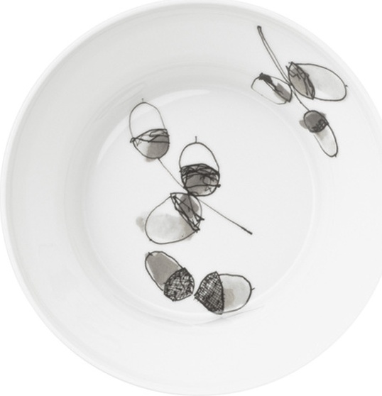 10584551 Hering Berlin Салатник Hering Berlin "Охота" "Желуди" 21,5см Фарфор 