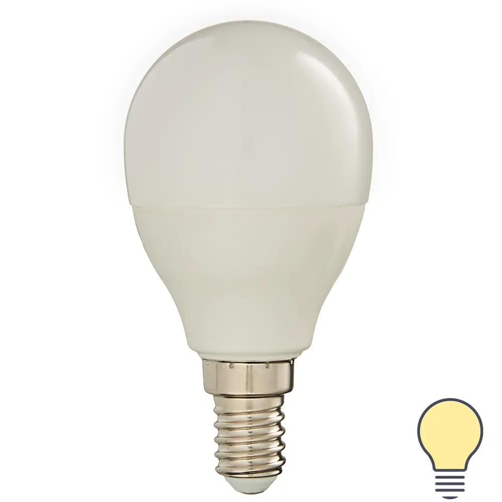 Лампа умная светодиодная Osram Smart Plus E14 220-240 В 5 Вт шар малый матовая 470 лм теплый белый свет 89143923 STLM-2002272 LEDVANCE 