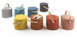 Marelli Круглый модульный пуф из ткани