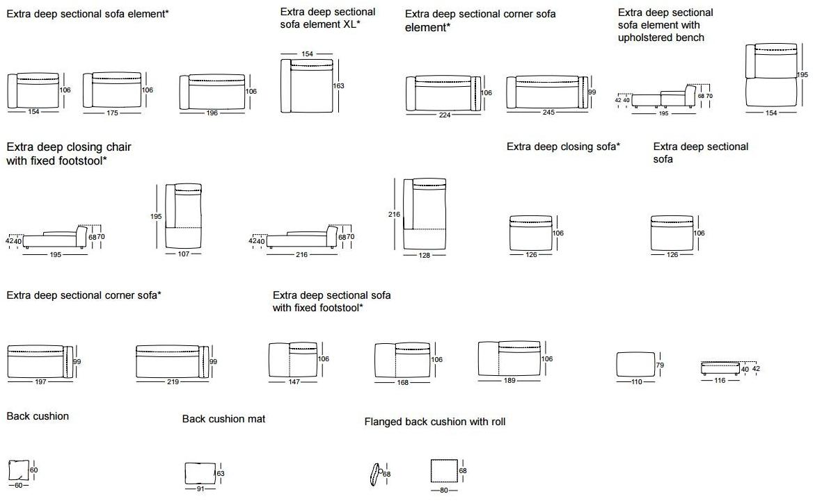 Rolf Benz Дормез из ткани Rolf benz 552 mio sun-id-1427111 - Вид №2