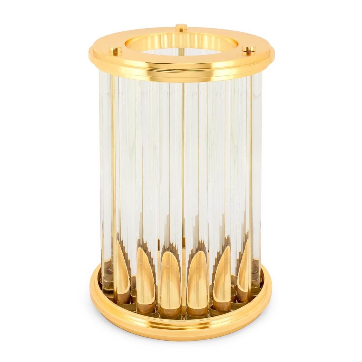 300178-01 ABHIKA СВЕЧА. ДОБ БАРТ GOLD 