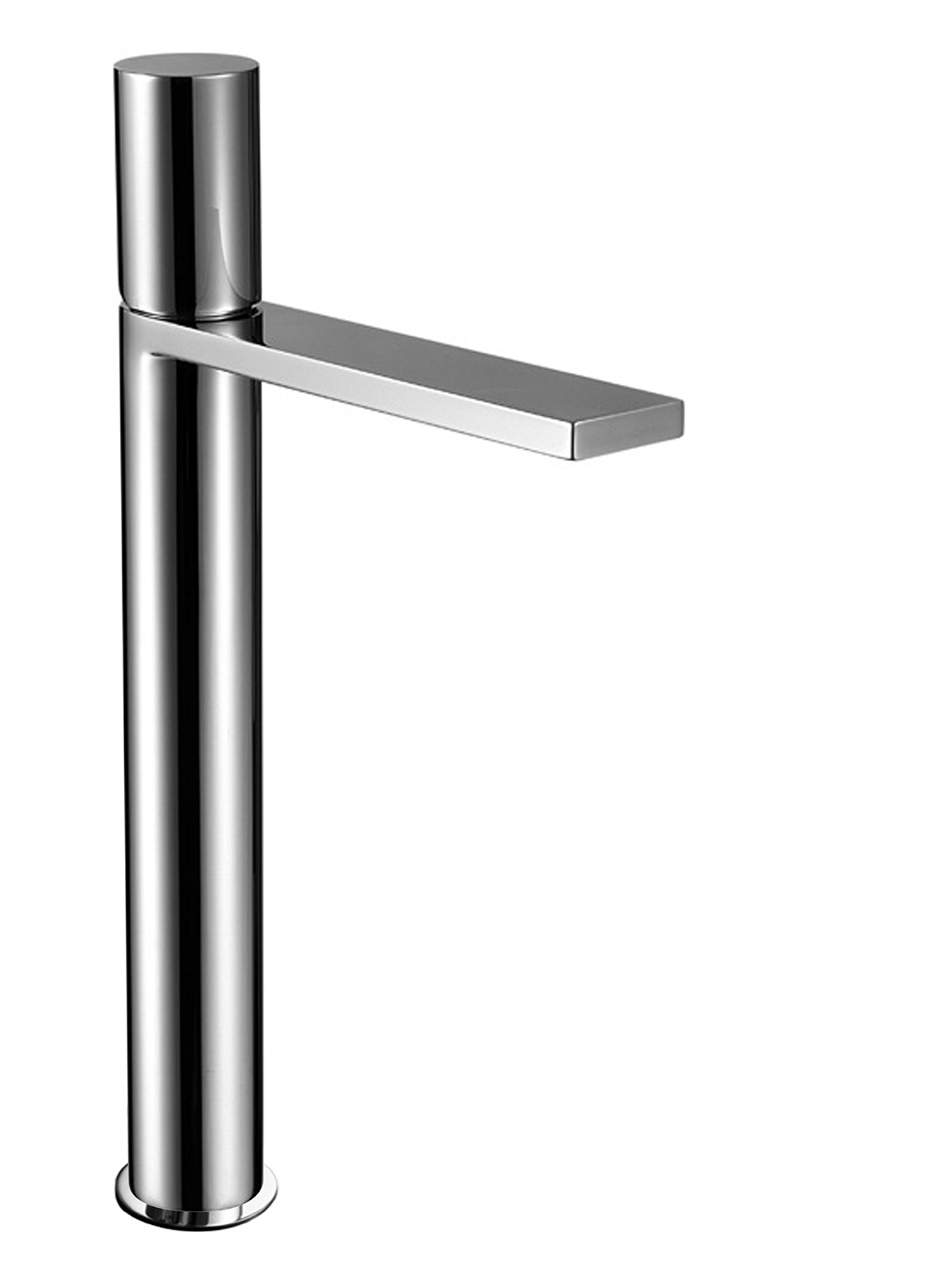 3051F  Смеситель для раковины на 1 отверстиевылет 22 см ручка ограничитель потока воды до 8 л/мин при 3 бар подводка без донного клапана Fantini Rubinetti ДЛЯ КУХНИ 