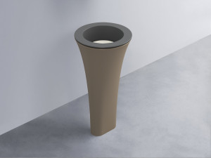 AMLA45-CM+AMPILT-TL+AMCOLT-AN Раковина Amedeo Tondo отдельностоящая cielo Enjoy + Amedeo