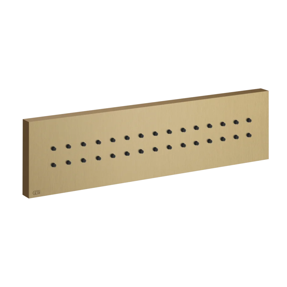 Корпус реактивного двигателя 32975 726 Gessi Inverso ТЕПЛАЯ БРОНЗА BR. PVD 32975726