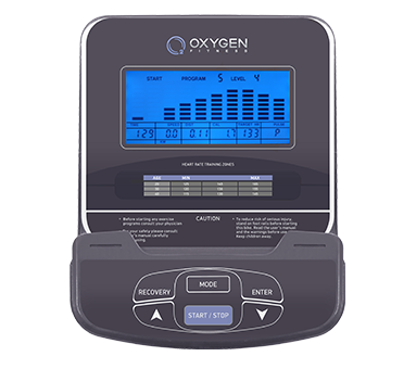 EX-54 Эллиптический тренажер oxygen ex-54 hrc Oxygen Fitness  - Вид №1