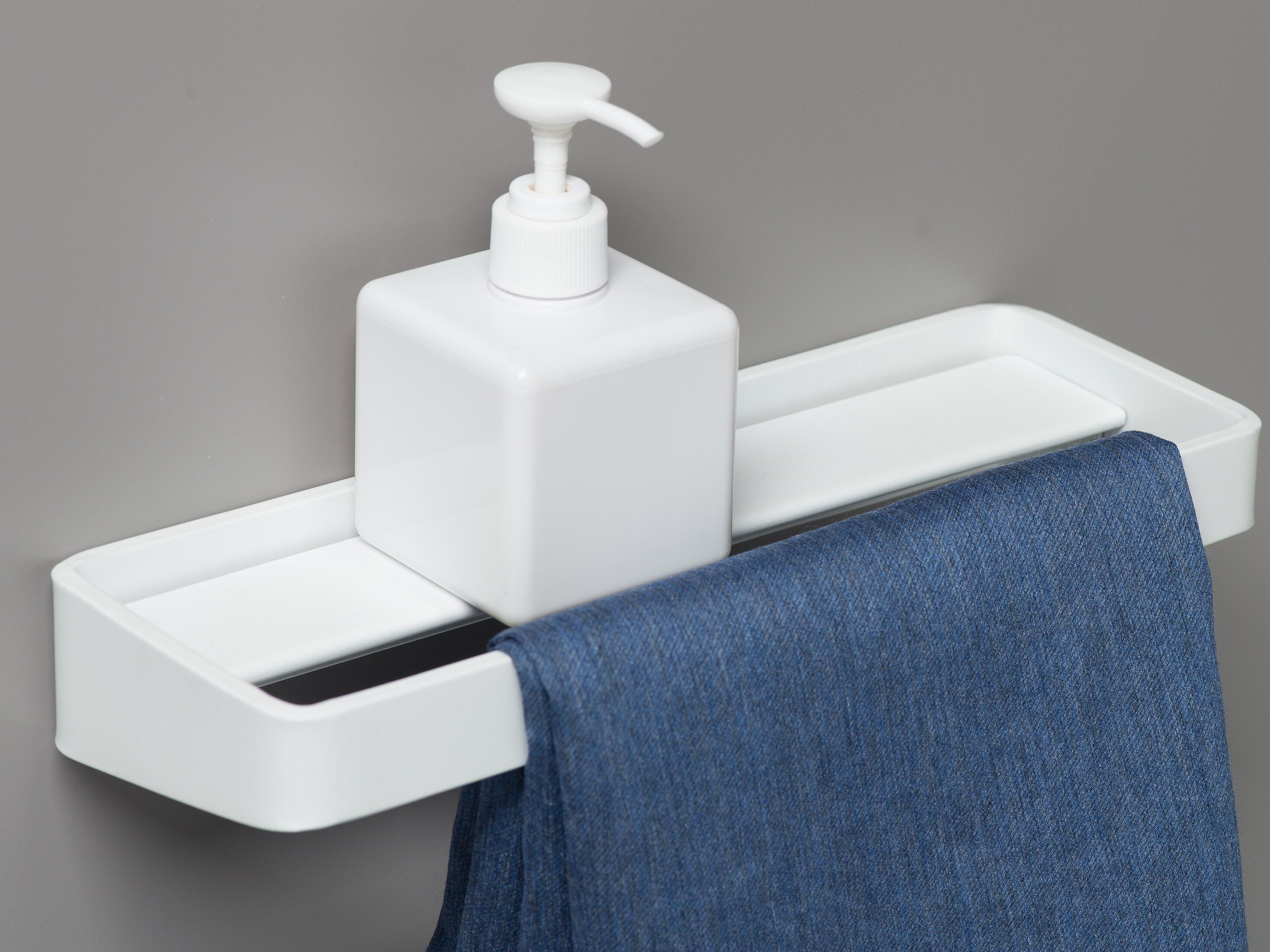 Держатель для полотенец / полка для ванной комнаты с порошковым покрытием In Stock Ever ARCH-00119219