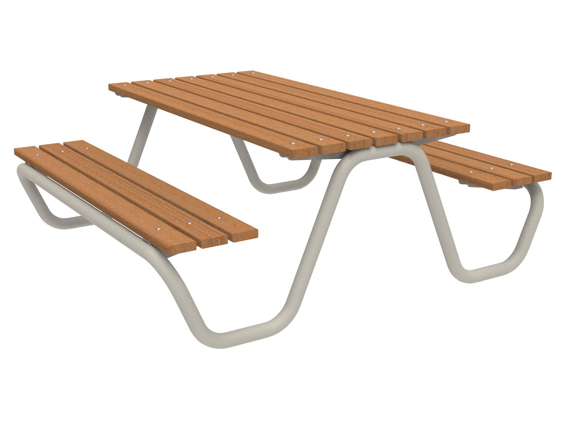 Стол для пикника со встроенными скамейками Lazzari GRAZ ARCH-00017279 - Вид №11