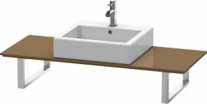 XL028C06161 X-Large Консоль для накладных раковин и встраиваемых умывальников Коричнево-оливковый глянцевый лак