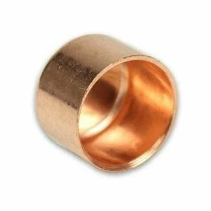 1530118 SANHA 5301 заглушка ВПр, медь  18 мм