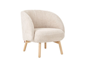 Тканевое кресло с подлокотниками