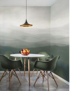 Обои с бесконечными оттенками, ПВХ бесплатно, моющиеся